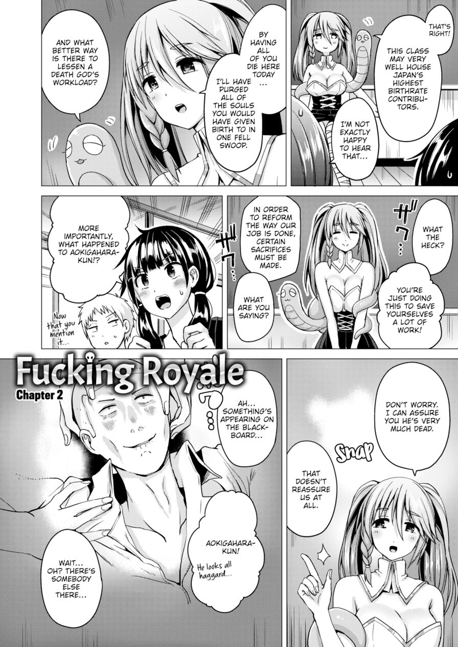 [Sakurazari Hotori] Fucking Royale Ch.2 (Weekly Kairakuten 2019-12)